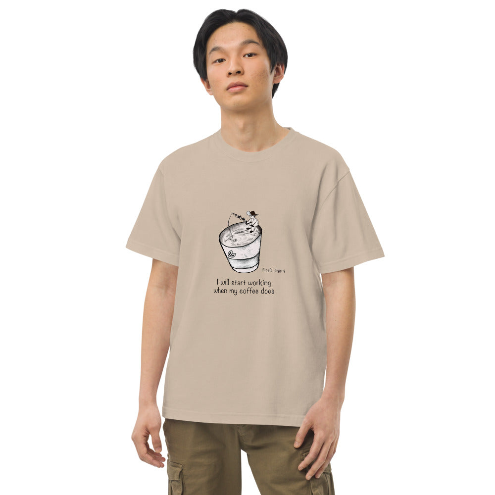 Coffee Fishing Tシャツ