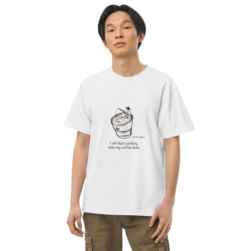 Coffee Fishing Tシャツ