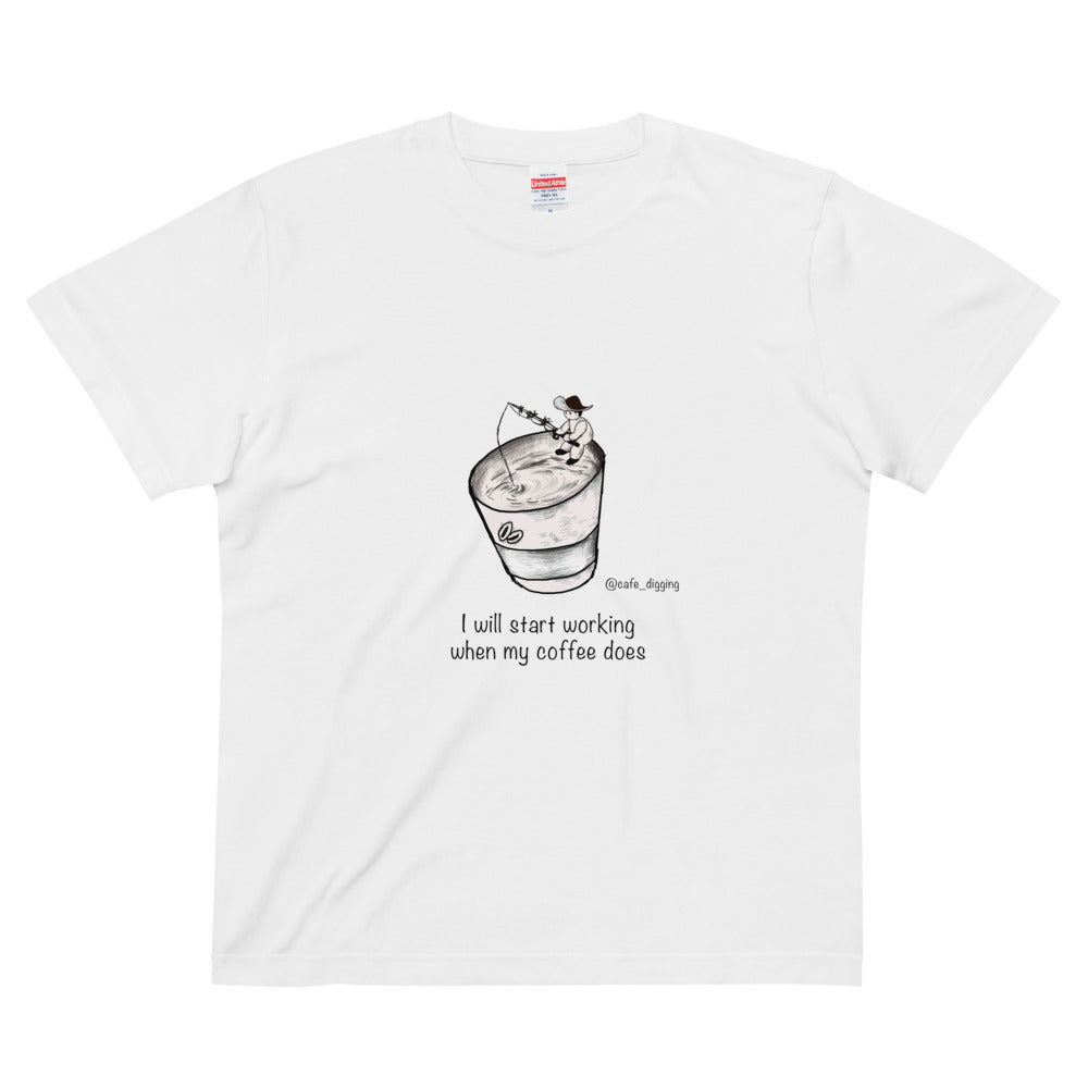Coffee Fishing Tシャツ
