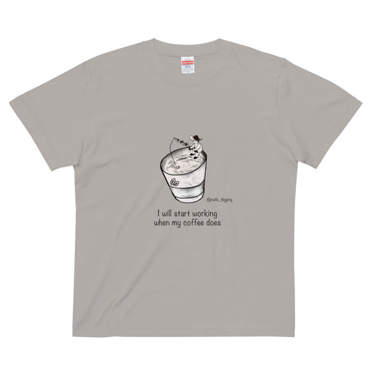 Coffee Fishing Tシャツ